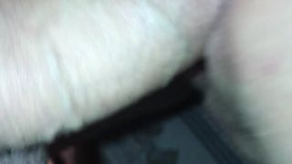 La mia mogliettina riempita di sperma