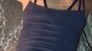 La mia mogliettina riempita di sperma