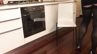 Alessandra la troia in cucina