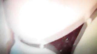 Trav scopata col buchetto che quasi prolassa