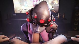 Widowmaker fa un pompino