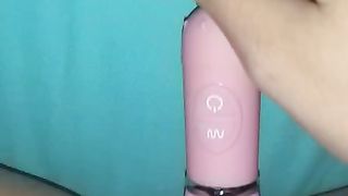 Il vibratore tutto dentro per godere...