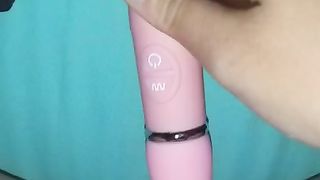 Il vibratore tutto dentro per godere...