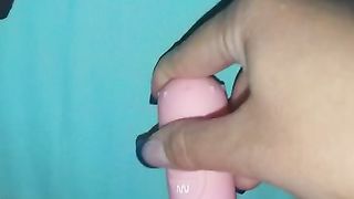 Il vibratore tutto dentro per godere...