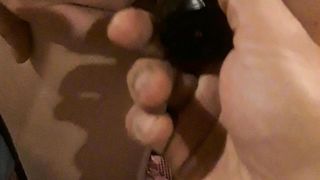 Gode a pecora con un dildo