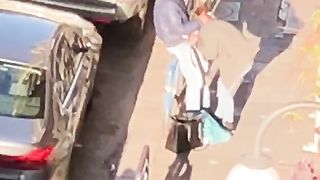 Pompino in strada con il covid-19