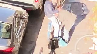 Pompino in strada con il covid-19