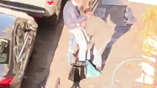 Pompino in strada con il covid-19