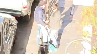 Pompino in strada con il covid-19