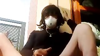 Anteprima del video: Mi meno il cazzo sul terrazzo