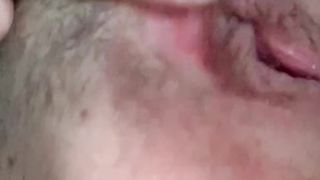 La mia figa vogliosa in primo piano...