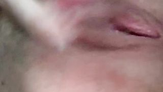 La mia figa vogliosa in primo piano...