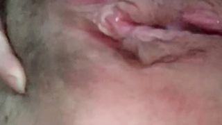 La mia figa vogliosa in primo piano...