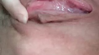 La mia figa vogliosa in primo piano...