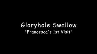 Pompino attraverso il Gloryhole