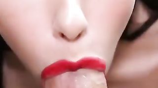 Gola profonda con sputo