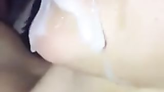 Super sborrata in bocca