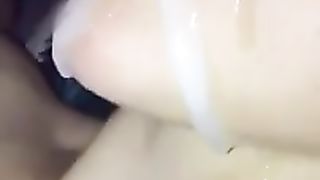 Super sborrata in bocca