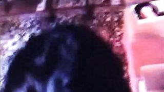 Casting amatoriale di bella moretta pompinara