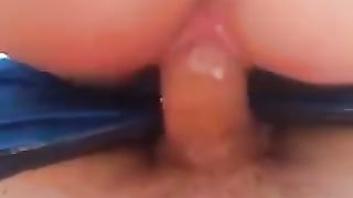 Sbocchina e scopa all'aperto