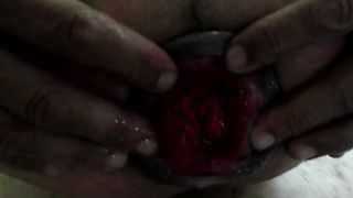 Espulsione di sborra dopo la scopata...