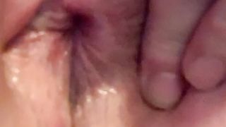 Culo spalmato di sperma