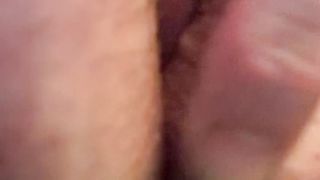 Culo spalmato di sperma