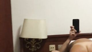 La filmo mentre mi cavalca