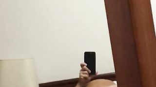 La filmo mentre mi cavalca