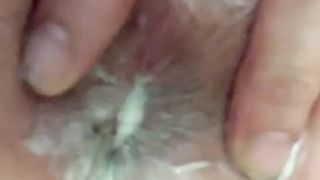 Culo pieno di crema