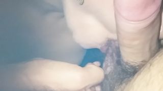 Trans succhia in auto