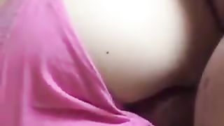 Sborrata su mutandine e schiena...