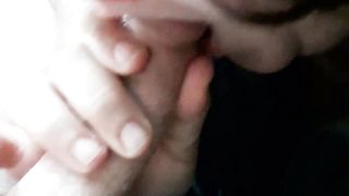 Pompino con ingoio della trombamica