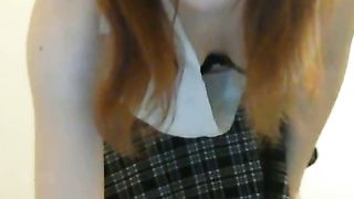 Spanking amatoriale in cam