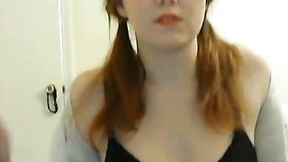 Spanking amatoriale in cam