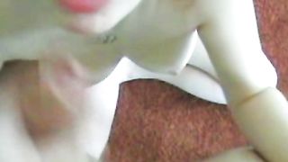 Rossa calda si siede su un bel cazzo