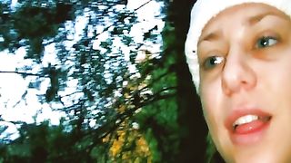 Pompino outdoor da moglie italiana