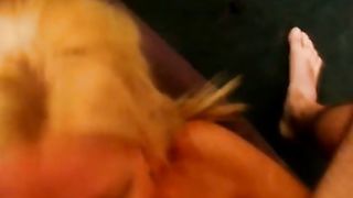 Super pompino da spogliarellista bionda