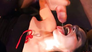 Compilation porno amatoriale di bukkake