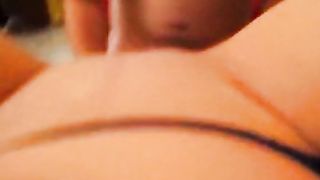 Messicana amatoriale sborrata sul culo