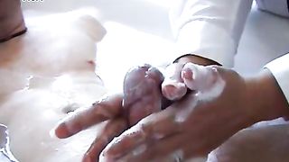 Super sega nella vasca da bagno