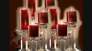 Rossa gioca con un dildo in cam