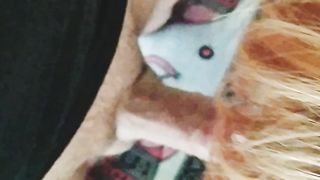 Bionda col pisellone in bocca