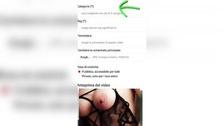 Come caricare Video, Foto, Testi su Amaporn. Tutorial Cellulari