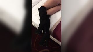 Mentre la masturbo gode