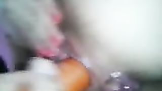 Dildo vegetale per la milfona