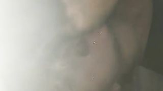 Schizzata in viso...