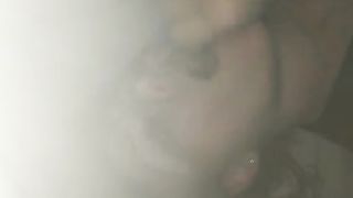 Schizzata in viso...