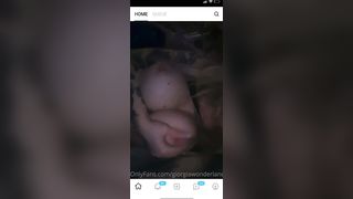 Giorgia Wonderland la tettona di Onlyfans