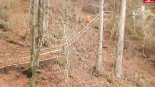 Jogger e la bionda tettona